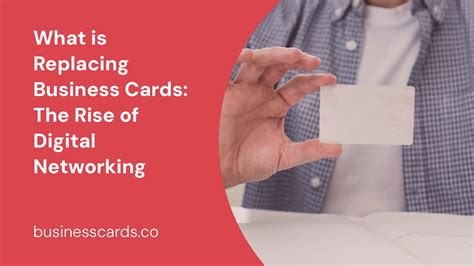 what is replacing business cards.